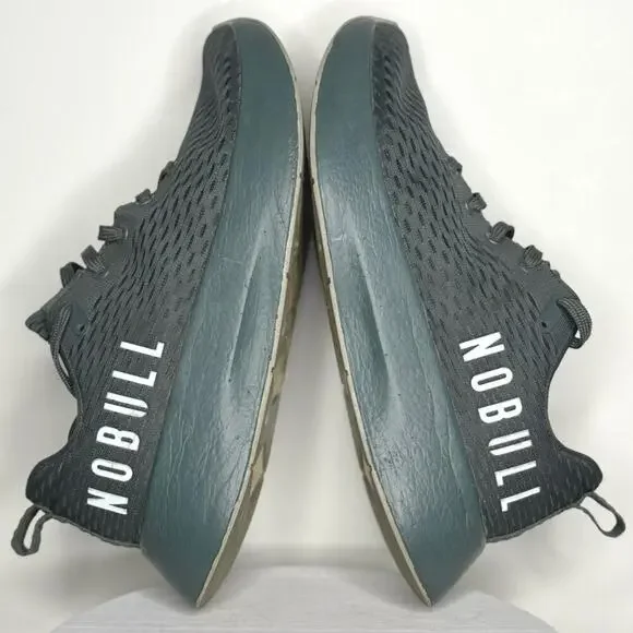 NOBULL Unisex Green Running / Crossfit Trainers Womens 8 / Mens 9.5